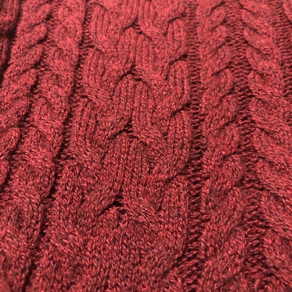 Maroon American Eagle sweater - Picture 3 of 4